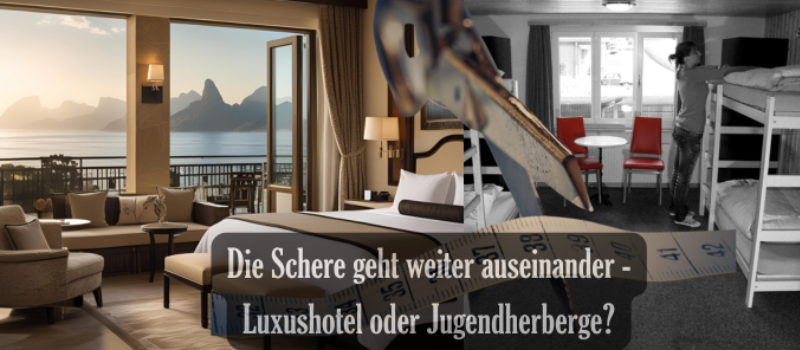 Die Schere in der Ferienhotellerie geht weit auseinander