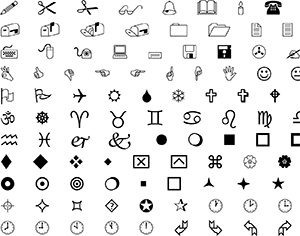 Unicode Symbole